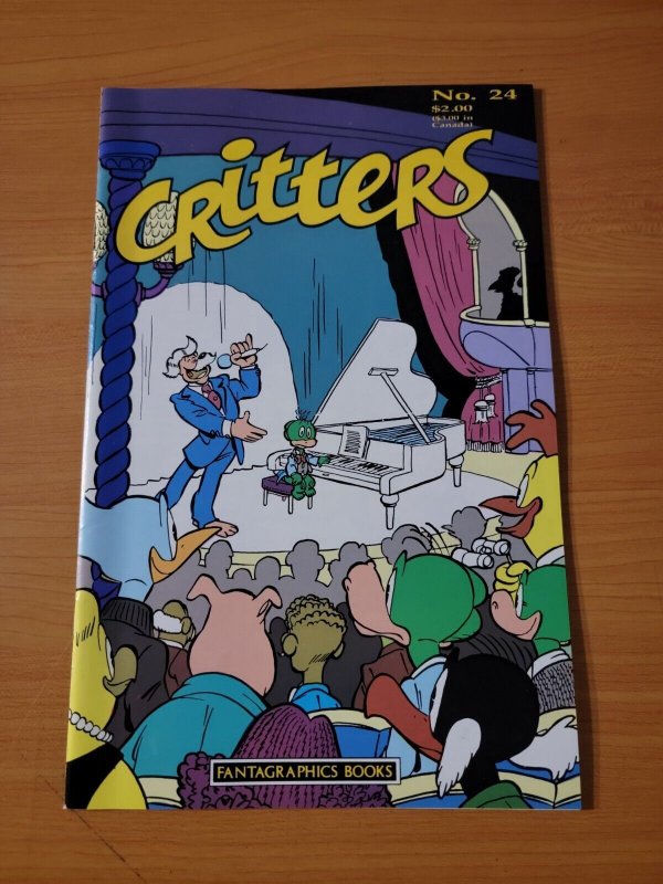 Critters #24 ~ NEAR MINT NM ~ 1988 Fantagraphics Comics