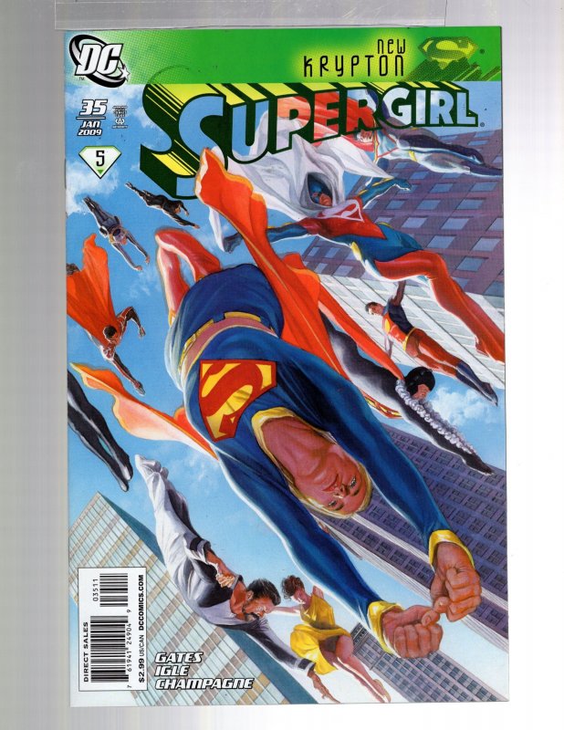 Supergirl #35 (2009)    Alex Ross Cover!   / MC#44