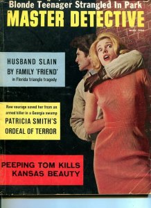 MASTER DETECTIVE-MAY 1964-FR-COVER-MURDER-SPICY -EXTORTION-TERROR FR