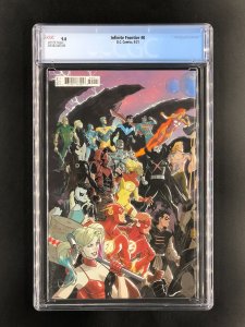 Infinite Frontier #0 (2021) CGC 9.8 White Pages Wraparound Cover