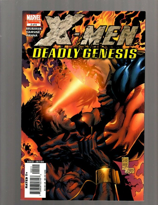 12 Comics Daredevil Redemption 1 2 3 4 5 6 X-Men Deadly Genesis 1 2 3 4 5 6 HY5