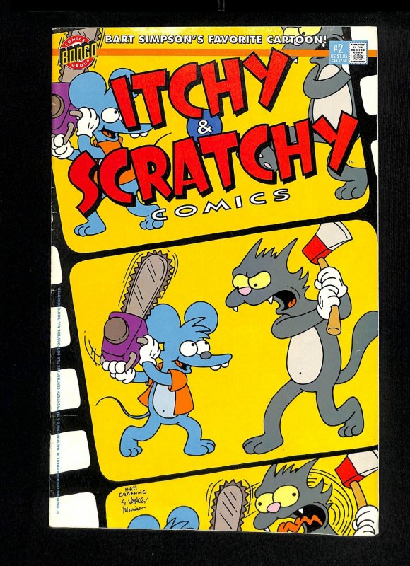 Itchy And Scratchy Comics 2 Full Runs And Sets Bongo Hipcomic