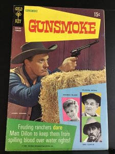 Gunsmoke #1 (1969)K.  Cast Cover! RARE!