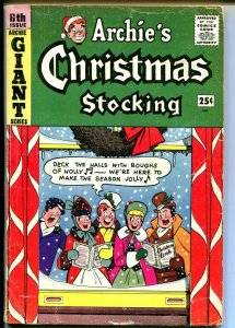 Archie's Christmas Stocking #6 1959-Betty-Veronica-Giant edition-VG