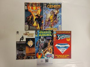 5 Comics #22 Superman #2 Genesis #84 Firestorm #4 Hammer Locke #8 Hacker 43 TJ34