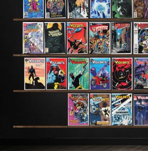 Huge Lot 150+ Comics with Swamp Thing, Vigilante, Starman, Firebrand & More!