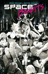 Space Bandits (2019) #4 VF/NM Matteo Scalera Sketch Cover Image