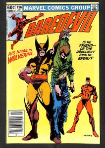 Daredevil #196 VF+ 8.5 Wolverine! Marvel Comics