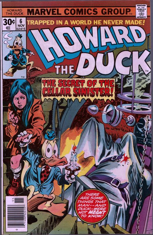 Howard the Duck #6 - 1st Series - 9.0 or Better