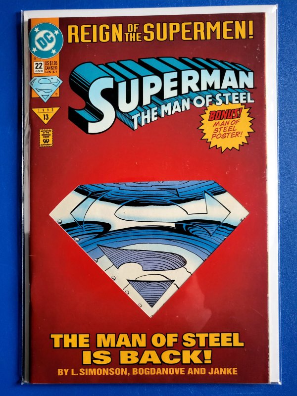 Superman: The Man of Steel #22 (1993)