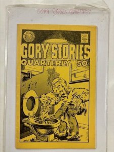 Gory Stories Quarterly #2 Underground Comix Zine Shroud John Pound 1971 VF