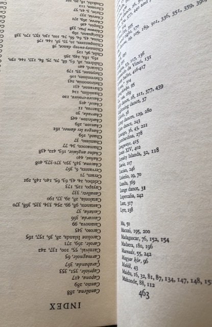 World, history of the dance, SACHS,1937,print error