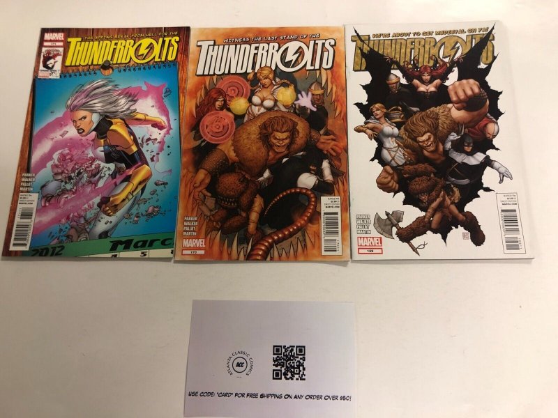 3 Thunderbolts Marvel Comic Books # 169 170 171 Thor Hulk Avengers 95 KE3