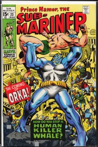 Sub-Mariner #23 (1970) Namor the Sub-Mariner