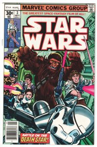 Star Wars #3 (1977) 1st printing!