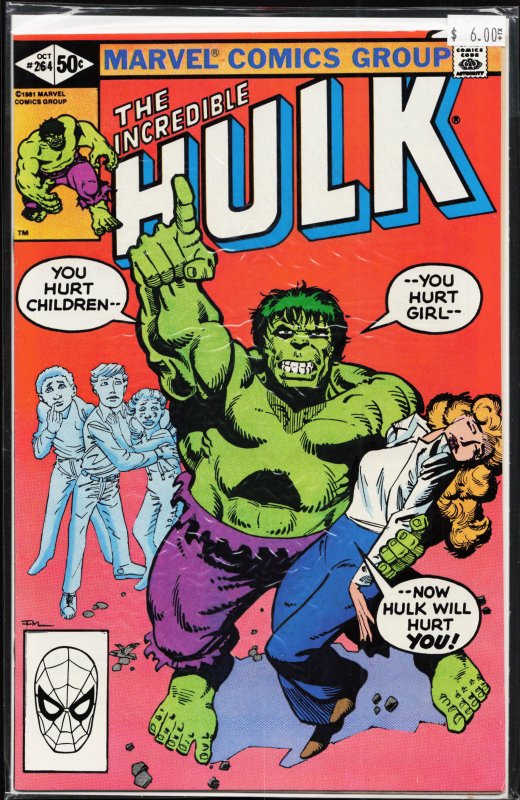 The Incredible Hulk #264 (1981) Hulk