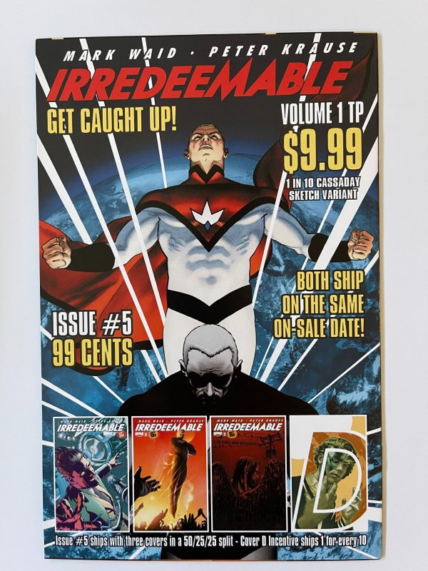 The Unknown #3 - VF/NM Cover B (2009)