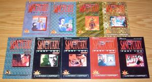 Sanctuary part 2 #1-9 VF/NM complete series - viz manga 2 3 4 5 6 7 8 comics set