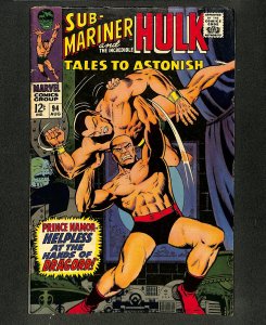 Tales To Astonish #94 Incredible Hulk! Sub-Mariner!