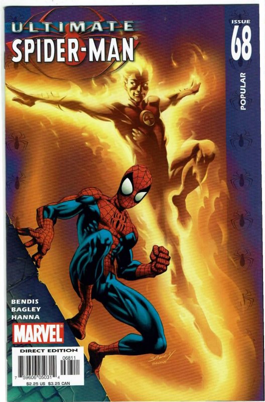 Ultimate Spider-Man #68 Brian Bendis Ultimate Fantastic Four NM
