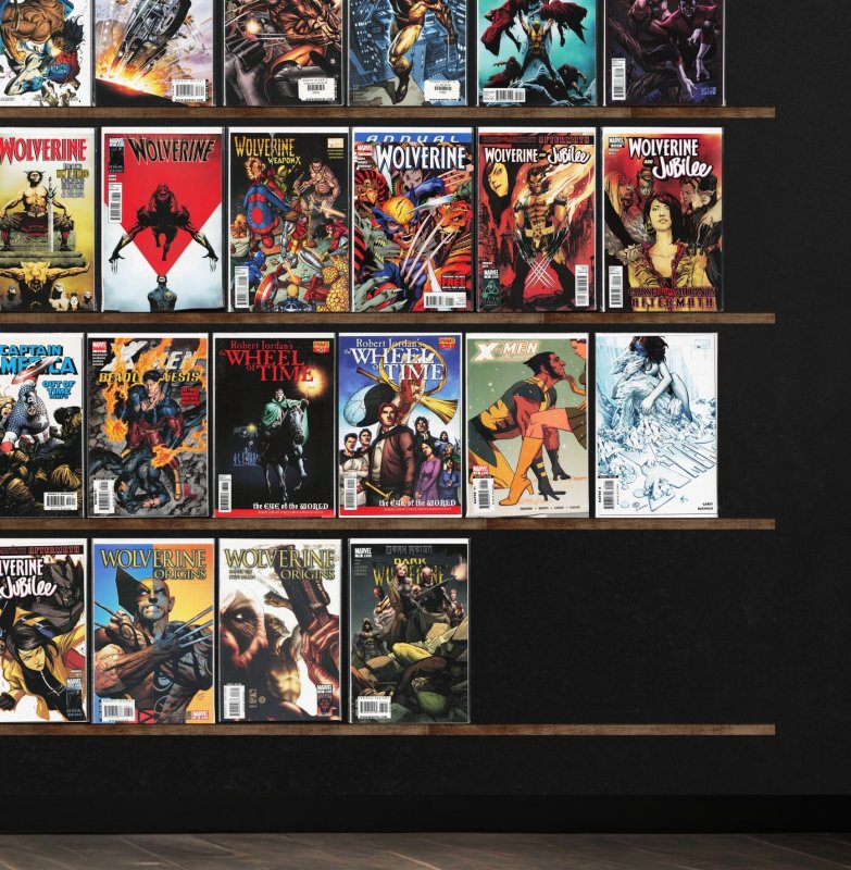 Huge Lot 150+ Comics with Wolverine, Wolverine: First Class, Exiles & More!