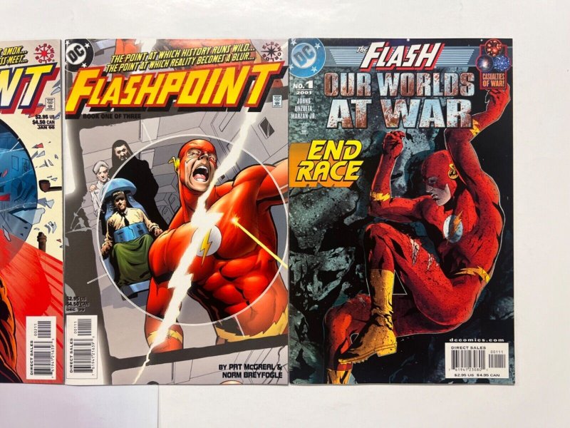 4 DC Comics The Flash # 1 + Flashpoint # 1 2 + All Access # 4 Batman 33 JS45