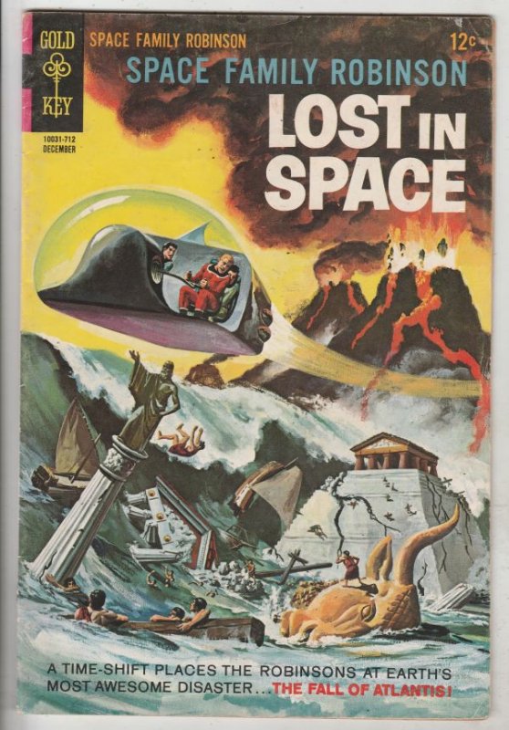 Space Family Robinson, Lost in Space #25 (Dec-67) FN Mid-Grade Will Robinson,...