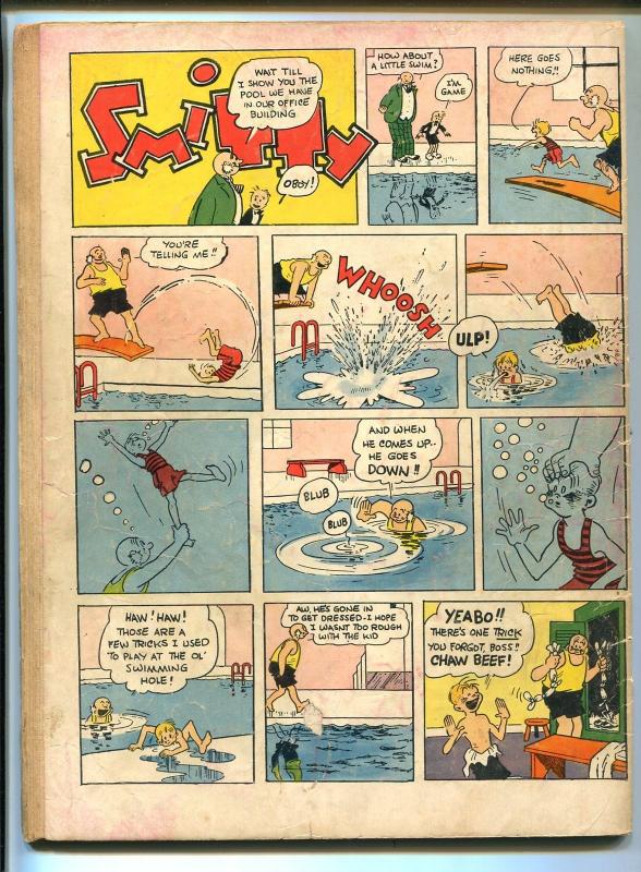 SMITTY #11 1940-DELL-FOUR COLOR COMICS-1ST SERIES-WALTER BERNDT-FULL COLOR-vg