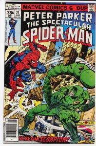 The Spectacular Spider-Man #21 (1978) Spider-Man