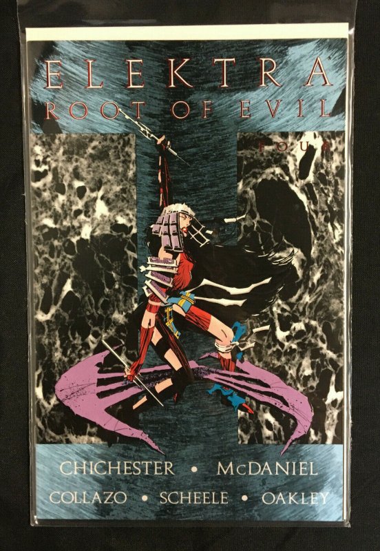ELEKTRA ROOT OF EVIL MINISERIES 4 COMICS VF/NM  FULL RUN