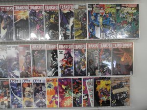 Huge Lot of 140+ Comics W/ ALL TRANSFORMERS!!! Avg. VF Condition!
