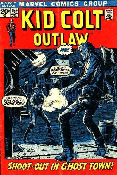 Kid Colt Outlaw #159, VF- (Stock photo)