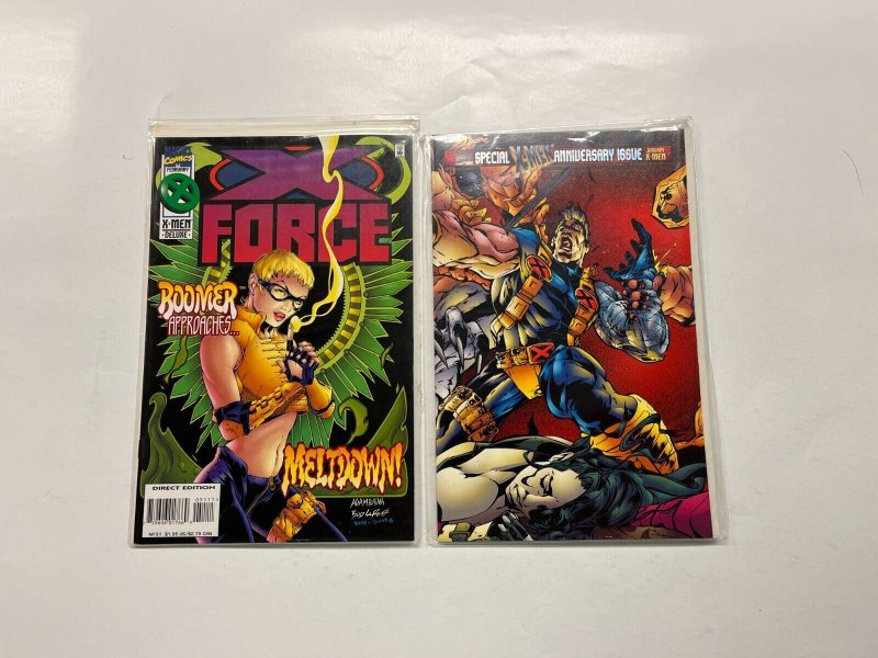 4 X-Force Marvel Comics Books #48 49 50 51 60 LP2