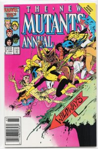 The New Mutants Annual #2 (1986) New Mutants [Key Issue]