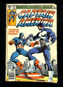 Captain America #241 Punisher! Frank Miller Cover Art!