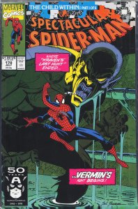 The Spectacular Spider-Man #178 (1991) Spider-Man [Key Issue]