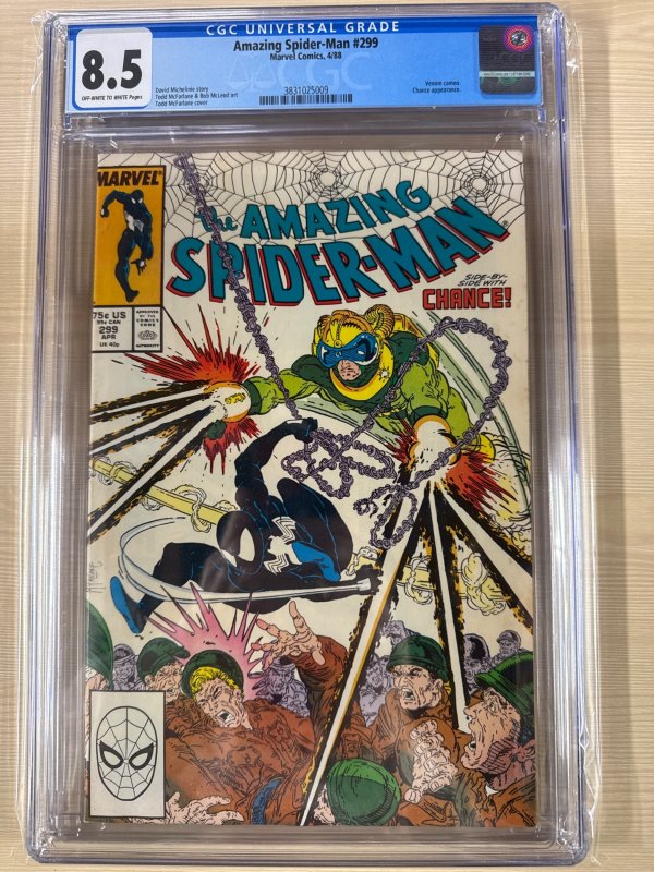 The Amazing Spider-Man #299 (1988)  CGC 8.5