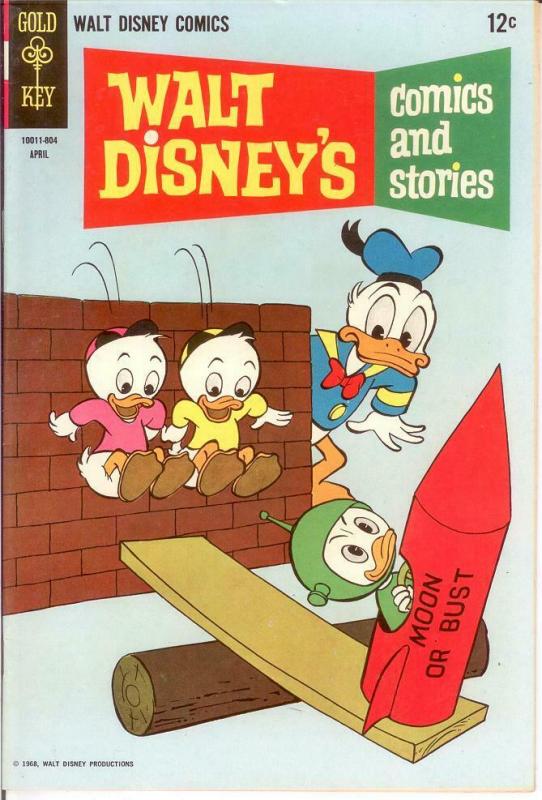 WALT DISNEYS COMICS & STORIES 331 VF April 1968 COMICS BOOK