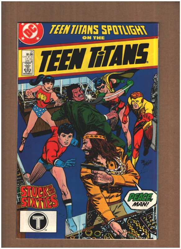 Teen Titans Spotlight #21 DC Comics 1988 Rpbin Wonder Girl Kid Flash VF+ 8.5