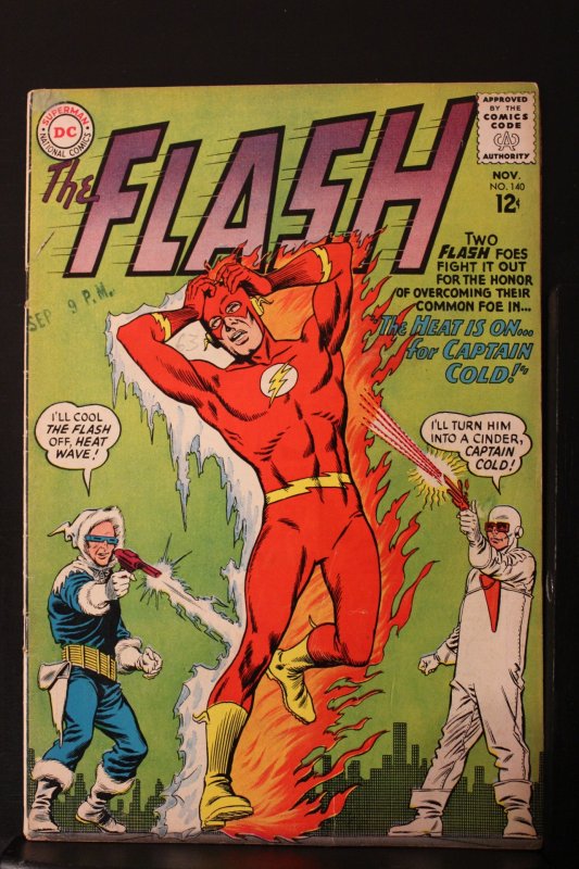 The Flash #140 (1963) 1st Heatwave Mid-Grade VG/FN Captain Cold Utah ...