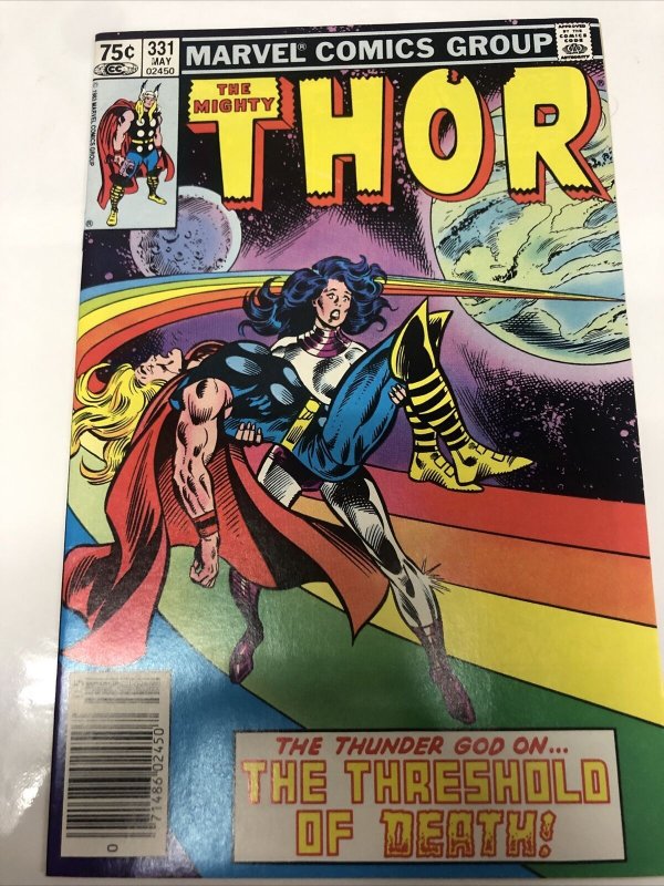 Thor (1983) # 331 (NM) Canadian Price Variant • CPV • Alan Zelenetz • Marvel