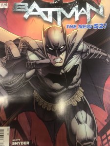 Batman : The New 52 ! (2012) # 9 (VF) • Variant Cover Sketch • Scott Snyder