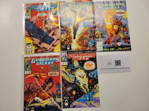 5 Guardians of the Galaxy Marvel Comic Books #9 10 11 12 13 21 TJ3