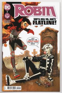 Robin #2 Main Cvr | Flatline Appearance (DC, 2021) NM