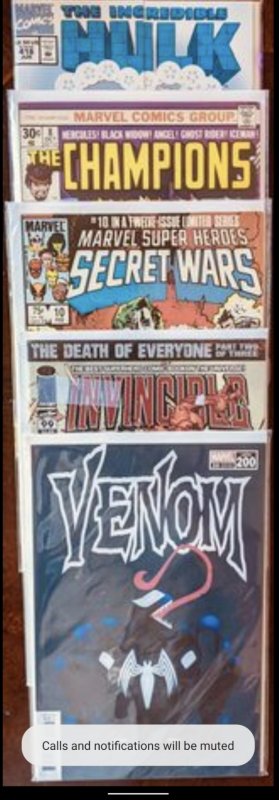 AMAZING 5 BOOK LOT. HOT TITLES ALL VF/NM. WELL WORTH IT!!