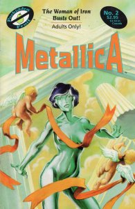Metallica #2 (1992) Adult Comic Book Forbidden Fruit Grade VF 8.0