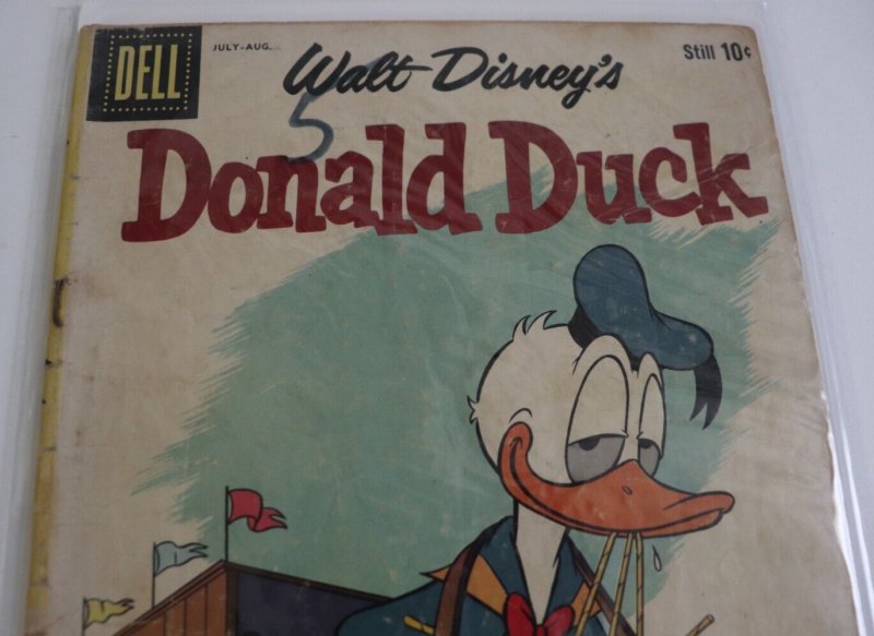 Donald Duck #66 1959 Dell Comic Soda Pop