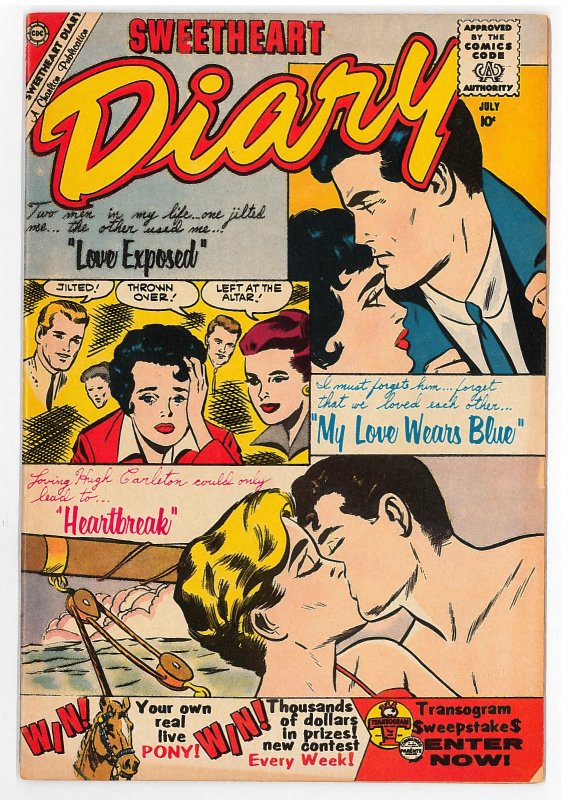 Sweetheart Diary (1949) #53 VG, Hard to find