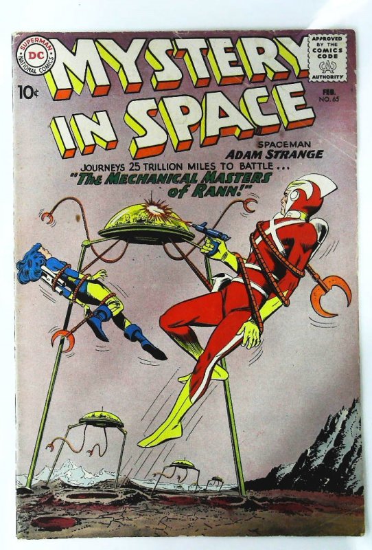 Mystery in Space (1951 series) #65, VG+ (Actual scan)