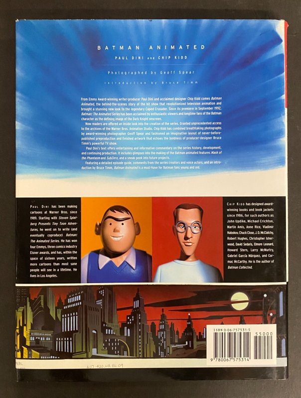 Batman Animated (1998) Paperback by Paul Dini and Chip Kidd Harper Entertainment